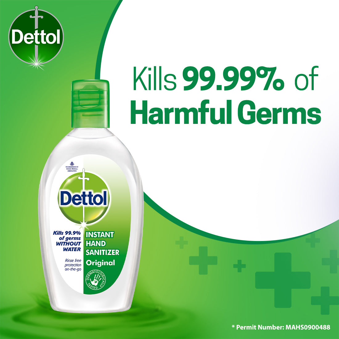 DETTOL HAND SANITIZER ORIGINAL 50ML