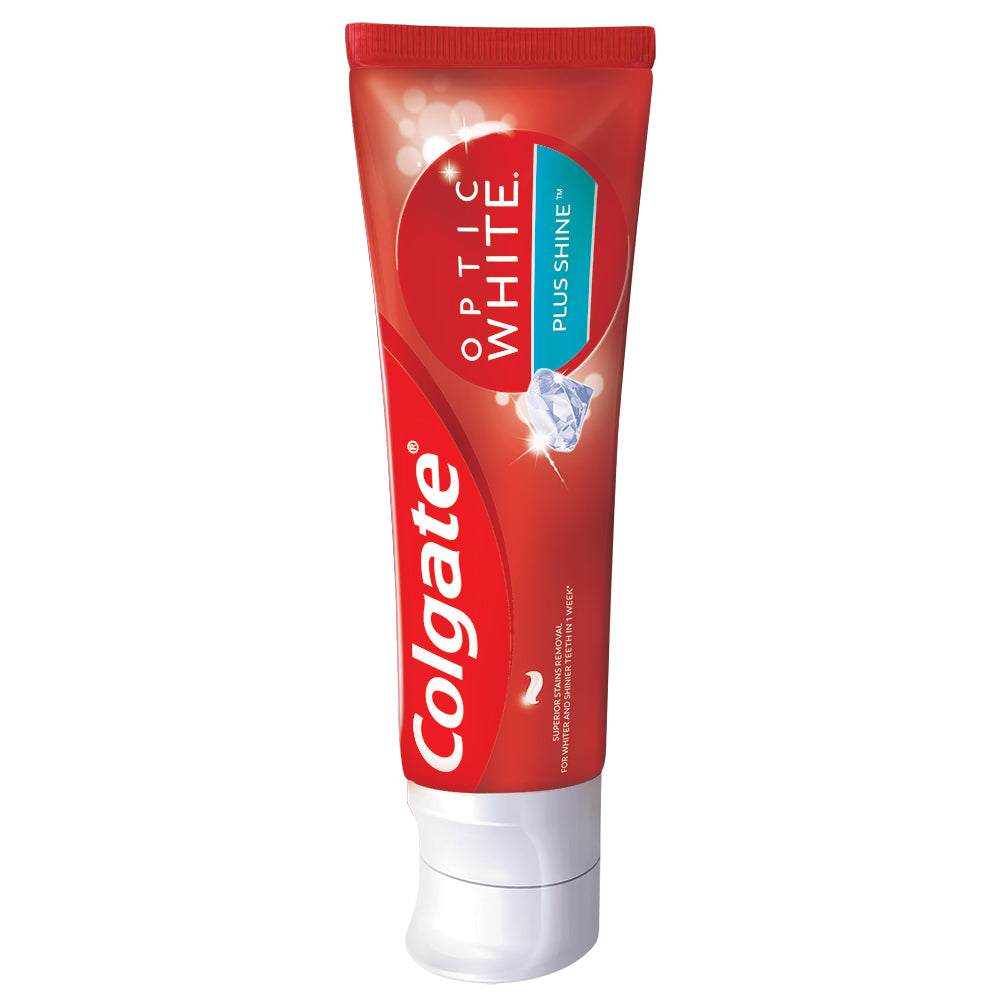 Colgate Optic White Plus Shine Whitening Toothpaste 100g