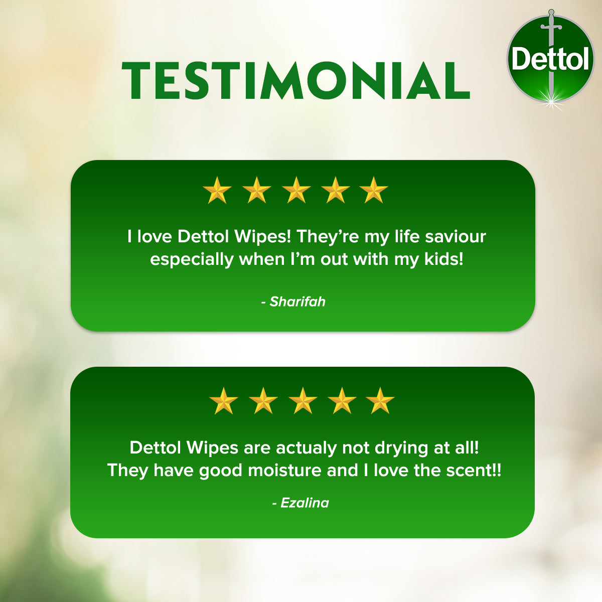 DETTOL ANTI-BACTERIAL WET WIPES 50S
