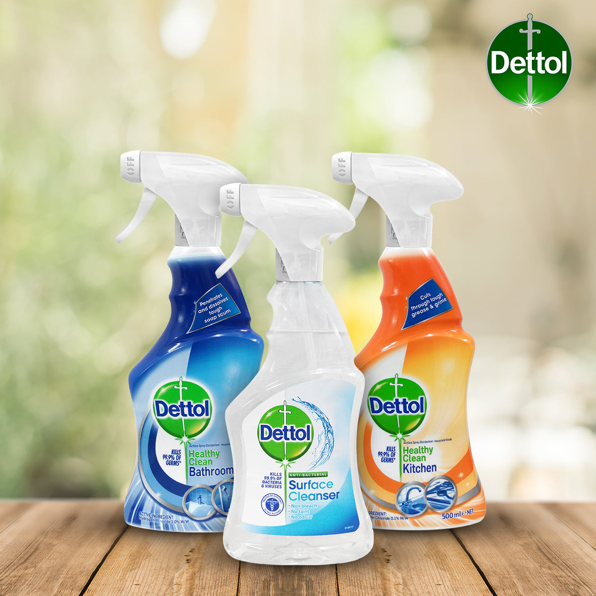 DETTOL TRIGGER HEALTHY CLEAN KITCHEN 500ML