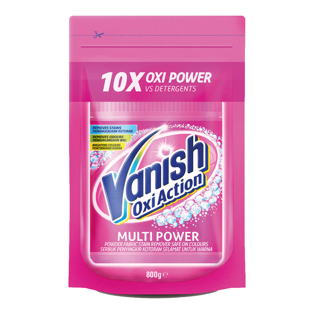 Vanish Fabric Stain Remover Laundry Detergent Powder Doy 800g
