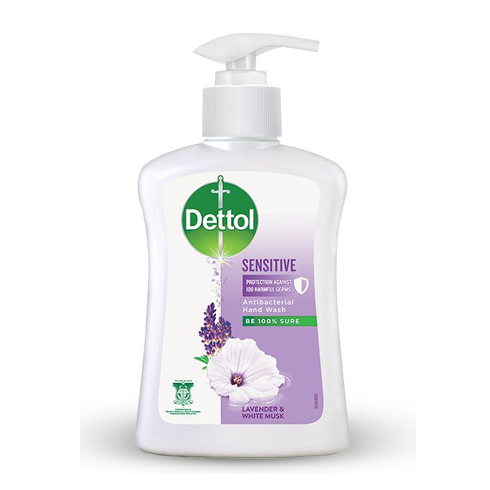 Dettol Antibacterial Hand Wash 250ml Sensitive
