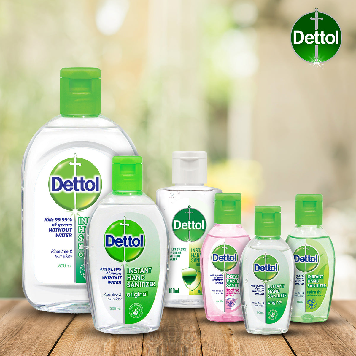 Dettol Hand Sanitiser 200ml Original