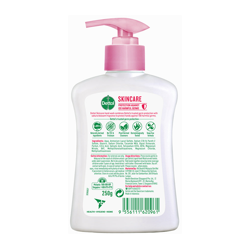 Dettol Antibacterial Hand Wash 250ml X 3 Value Pack Skincare