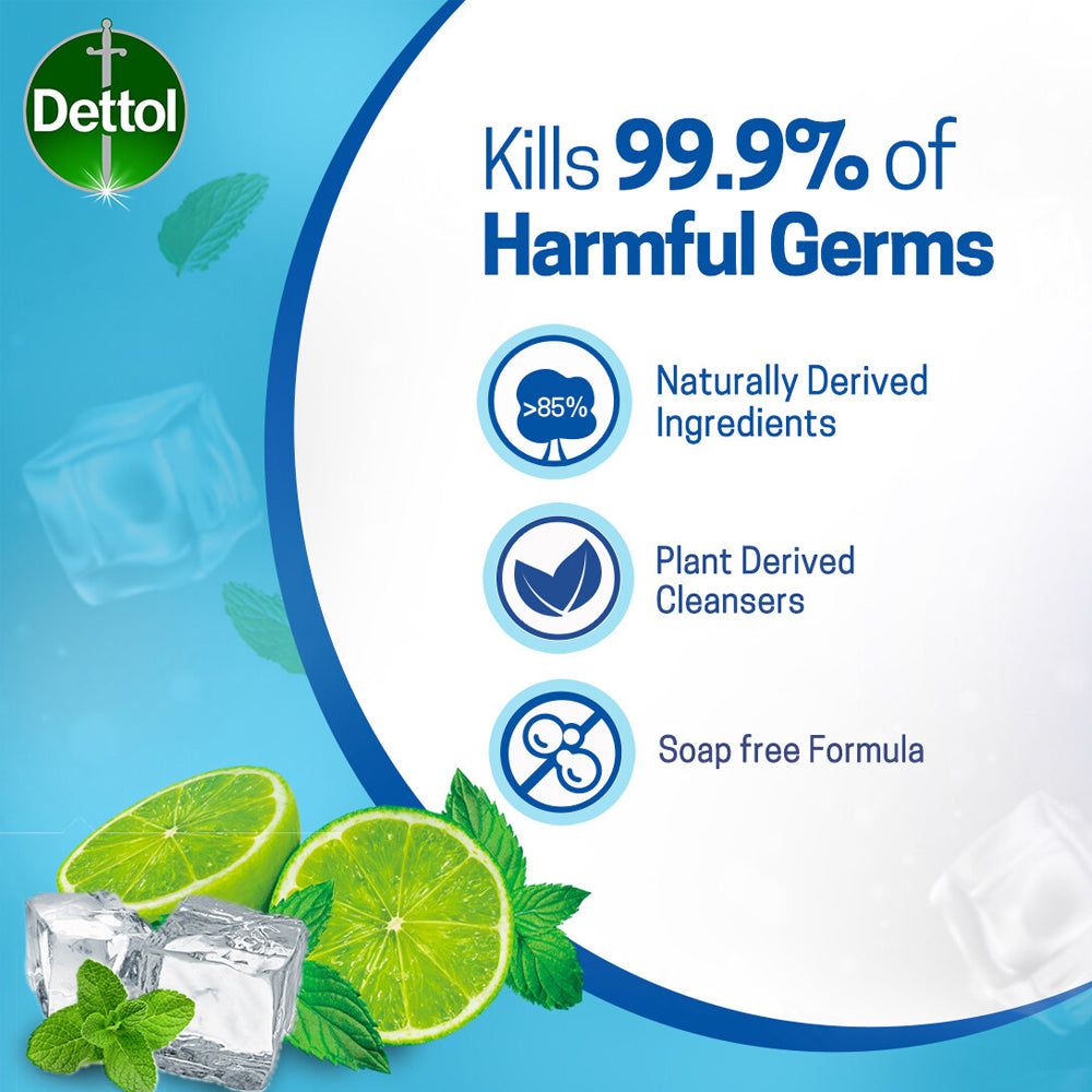 Dettol Antibacterial Hand Wash 250ml X 3 Value Pack Cool