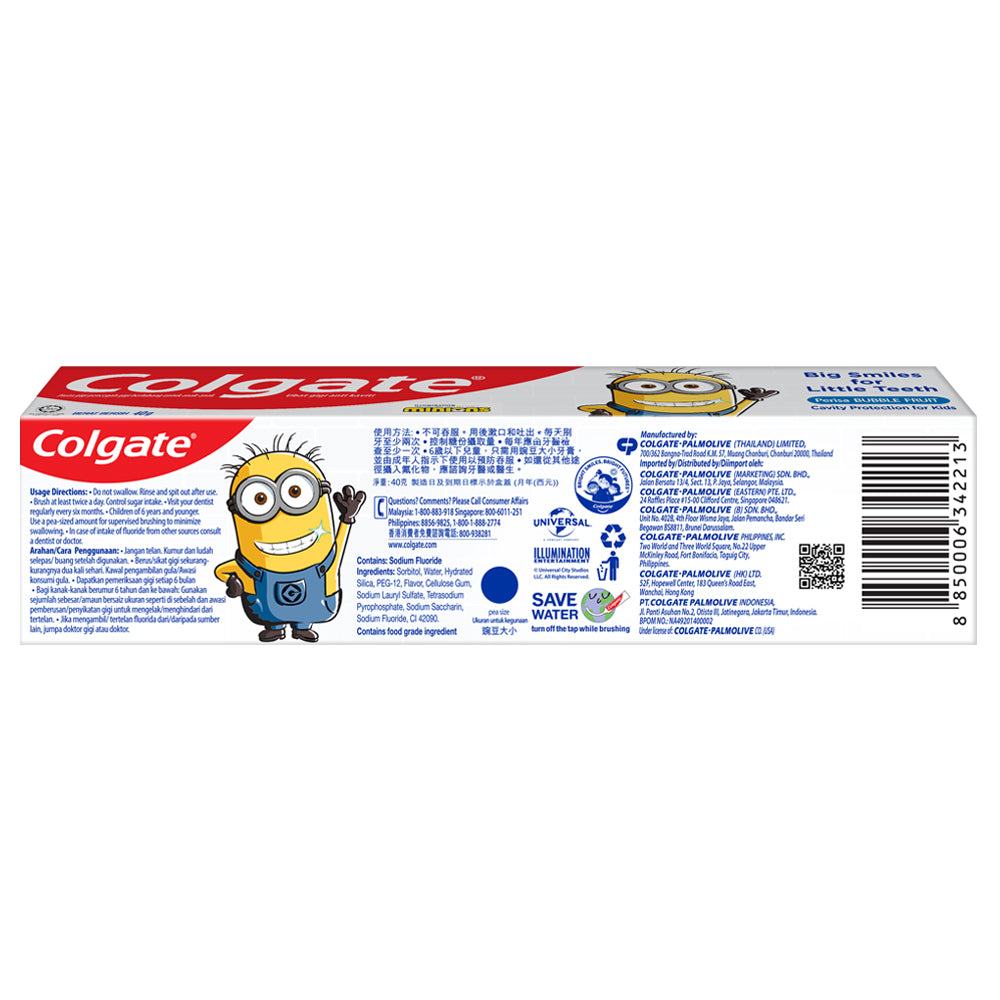 Colgate Kids Minion Toothpaste 40g