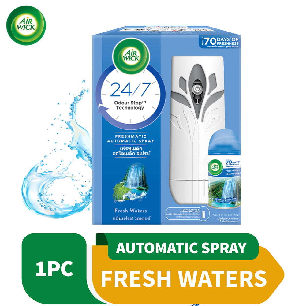 Air Wick Life Scents Air Freshener Freshmatic Fresh Water Automatic Spray Starter Kit