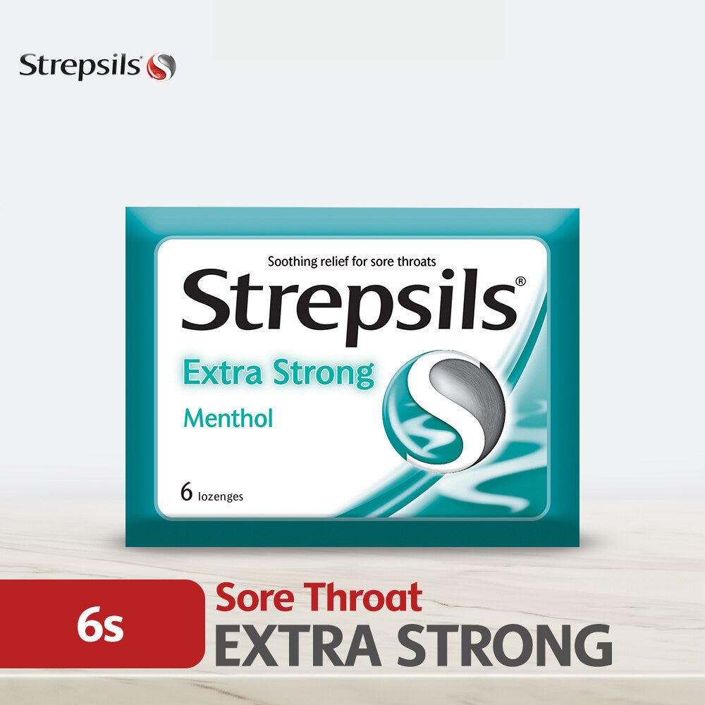 Strepsils Extra Strong 6s Throat Relief Lozenges