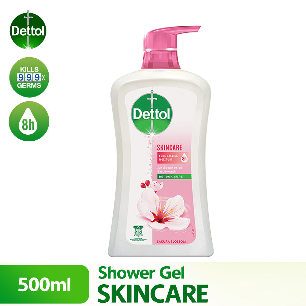 Dettol Shower Gel Antibacterial Body Wash Skincare 500ml