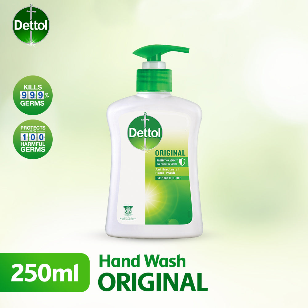 Dettol Antibacterial Hand Wash 250ml Original