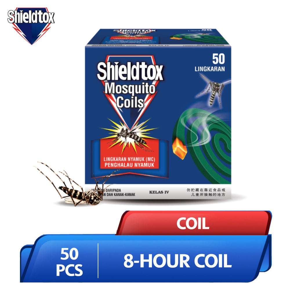 Shieldtox 8 hours Mosquito Coil 50s