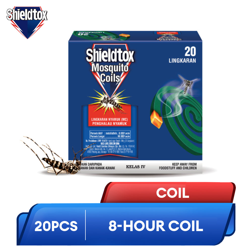 Shieldtox 8 hours Mosquito Coil 20s