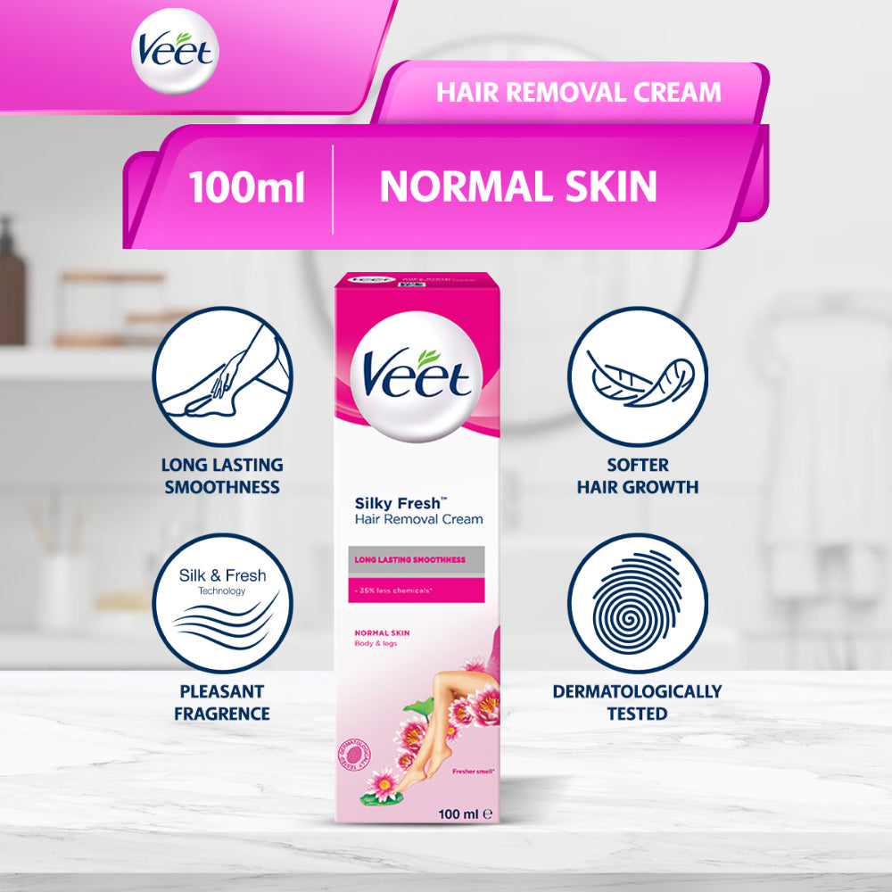 Veet Hair Removal Cream For Normal Skin 100ml