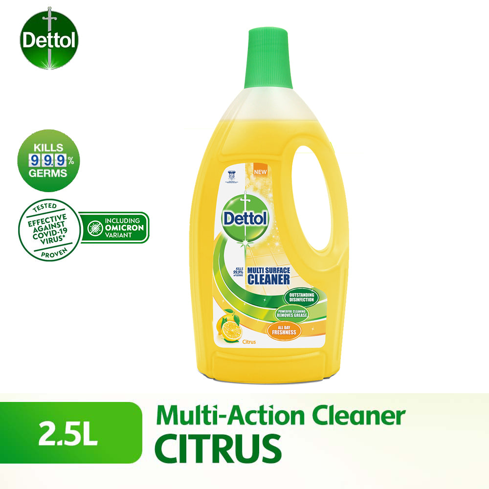 Dettol Multi Action Cleaner Citrus 2.5 Litre