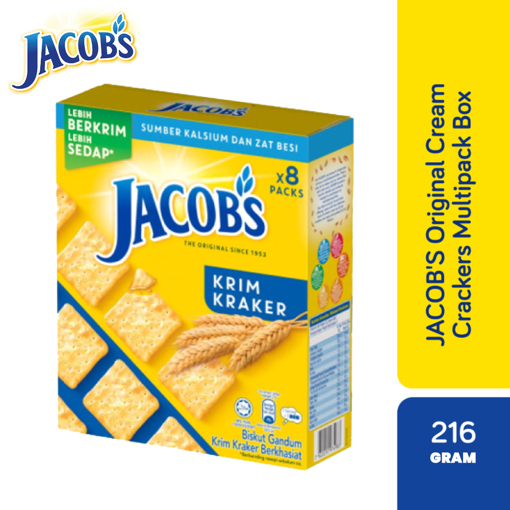 Jacob’s Multipack Cream Cracker 216g