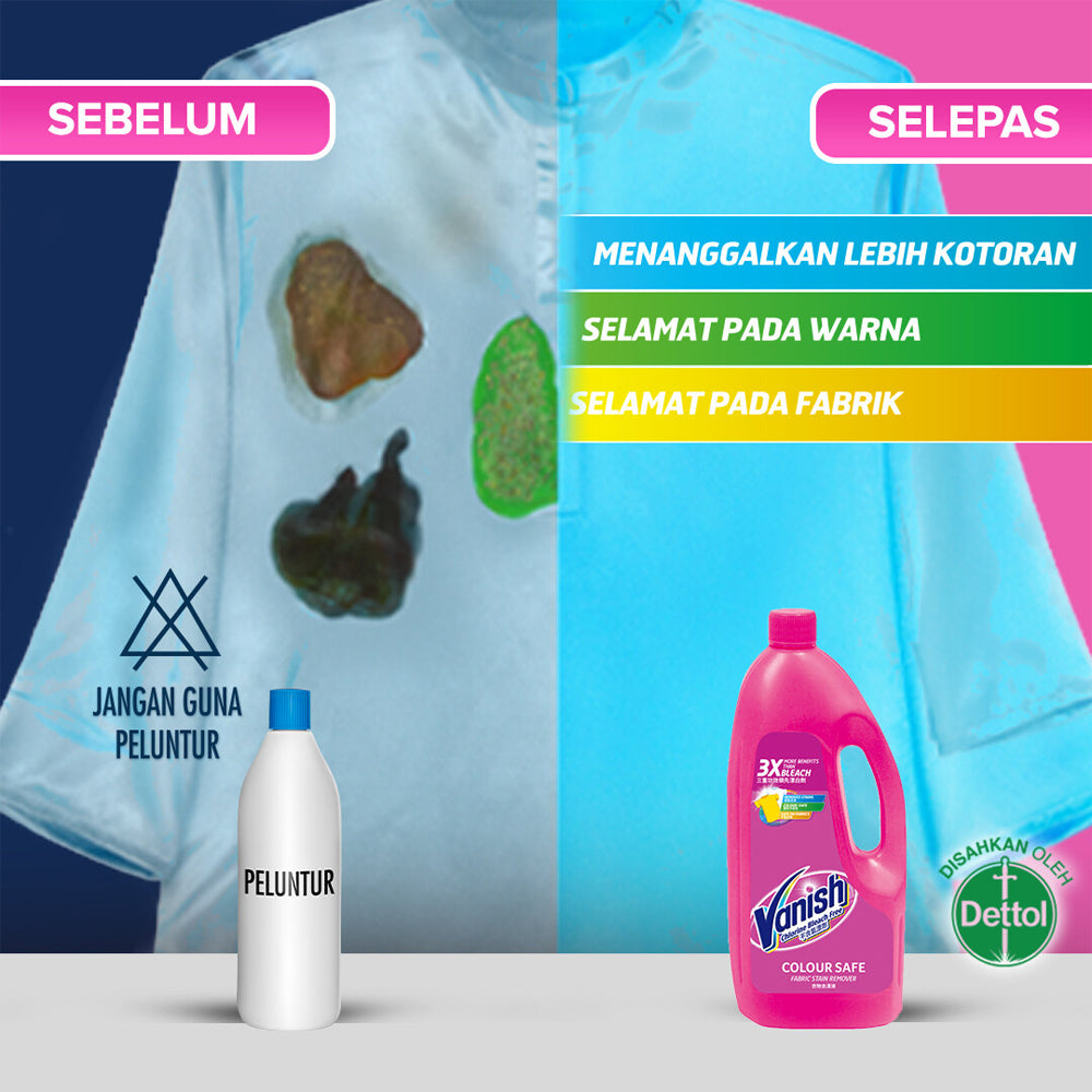 Vanish Fabric Stain Remover Laundry Detergent Liquid 500ml