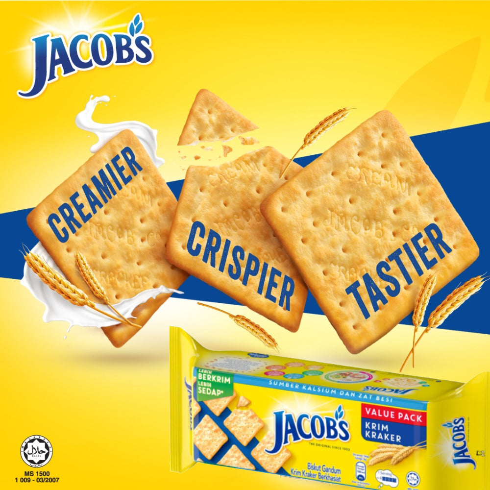 Jacob’s Value Pack Cream Cracker 324g