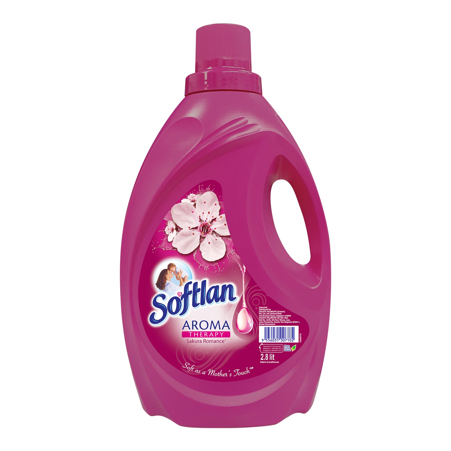 Softlan Aroma Therapy Sakura (Pink) Fabric Softener 2.8L – MY00710A