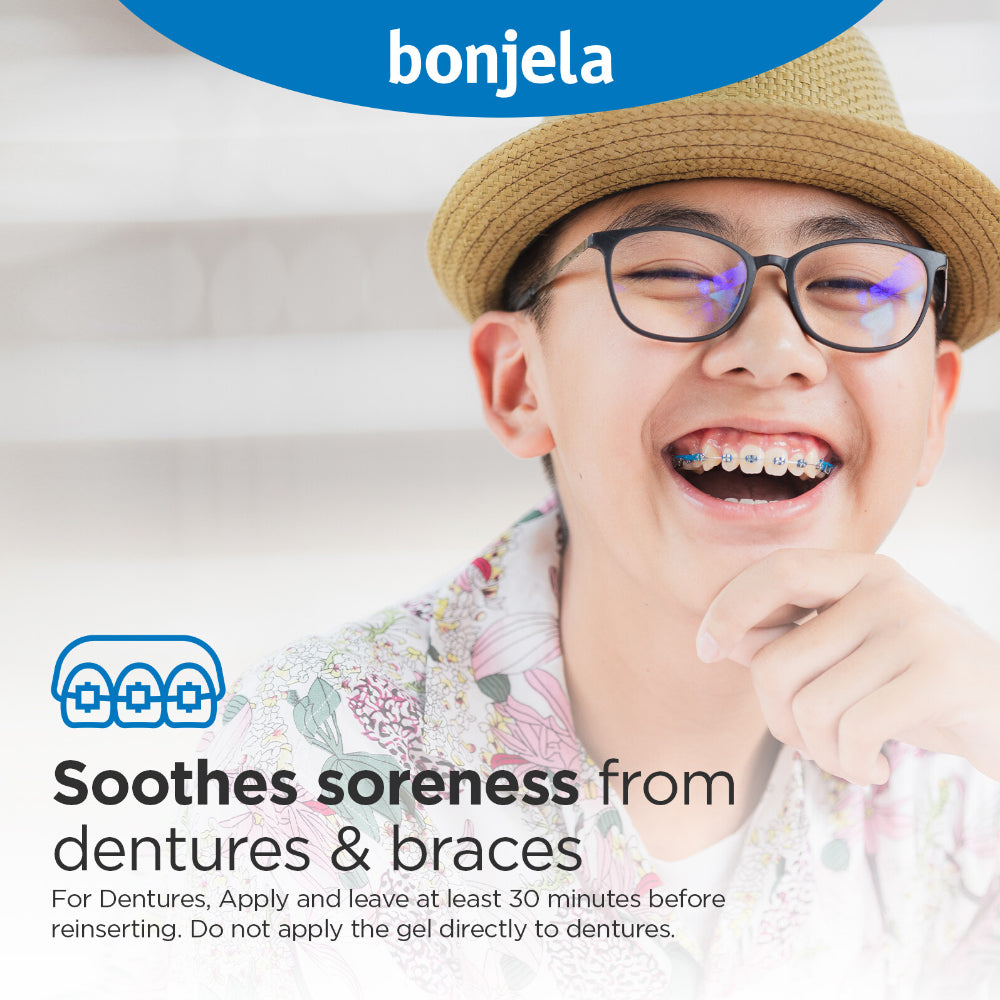 Bonjela Fast Acting Gel For Teething and Mouth Ulcers 15g