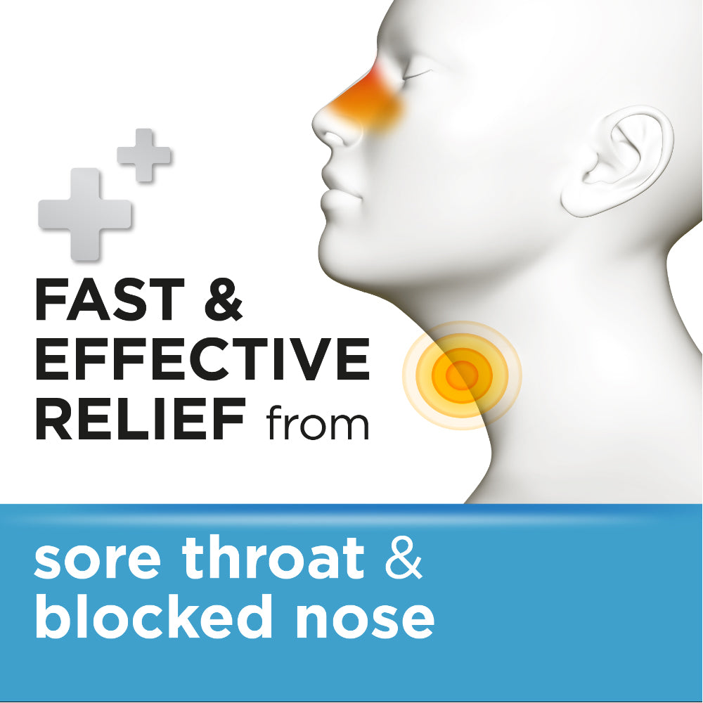Strepsils Cool 6s Throat Relief Lozenges