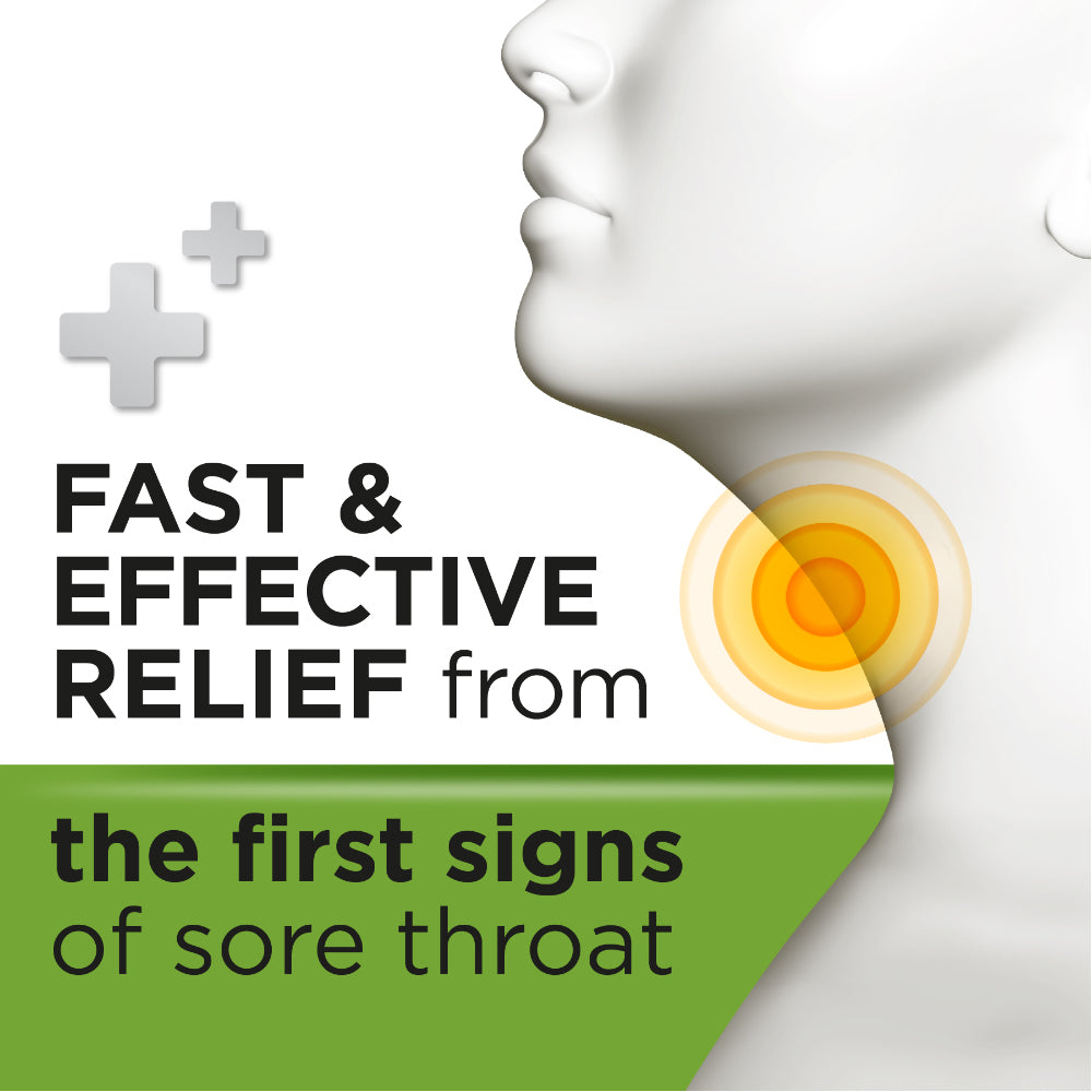 Strepsils Sugar Free Lemon 6s Throat Relief Lozenges
