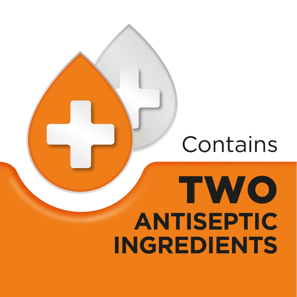 Strepsils Orange With Vitamin C 6s Throat Relief Lozenges
