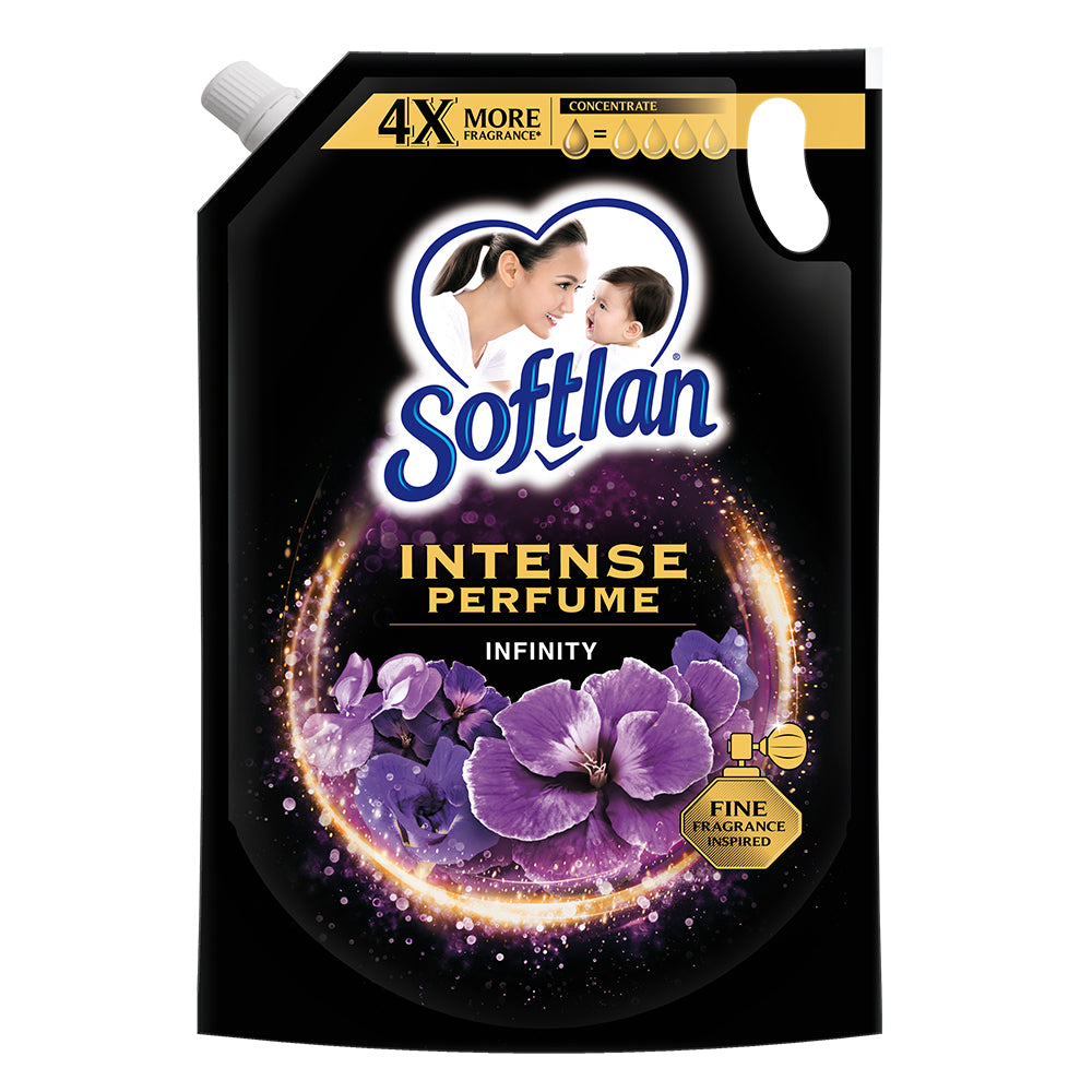Softlan Intense Perfume 1.3L Infinity Concentrated Fabric Softener Refill Pack