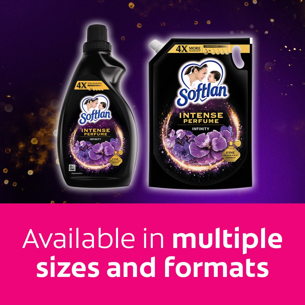 Softlan Intense Perfume 1.3L Infinity Concentrated Fabric Softener Refill Pack
