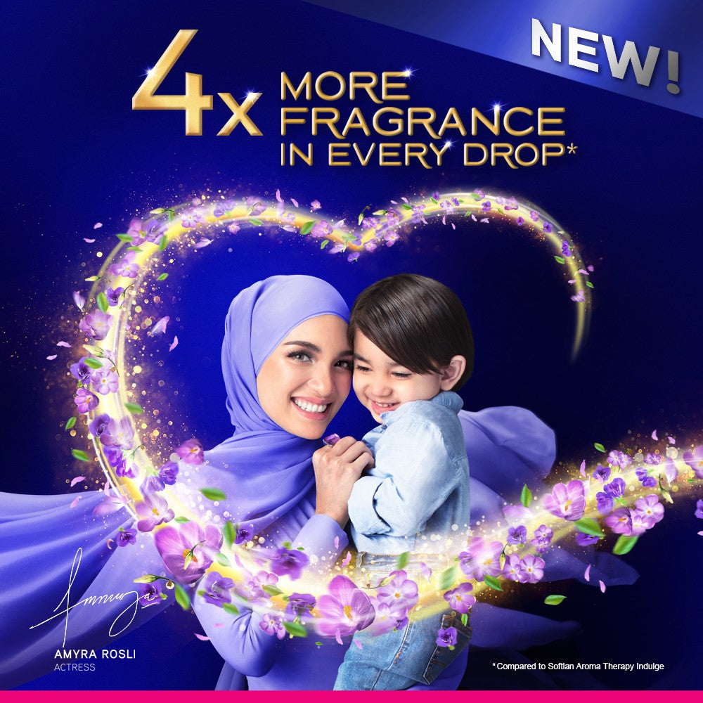 Softlan Intense Perfume 1.3L Infinity Concentrated Fabric Softener Refill Pack