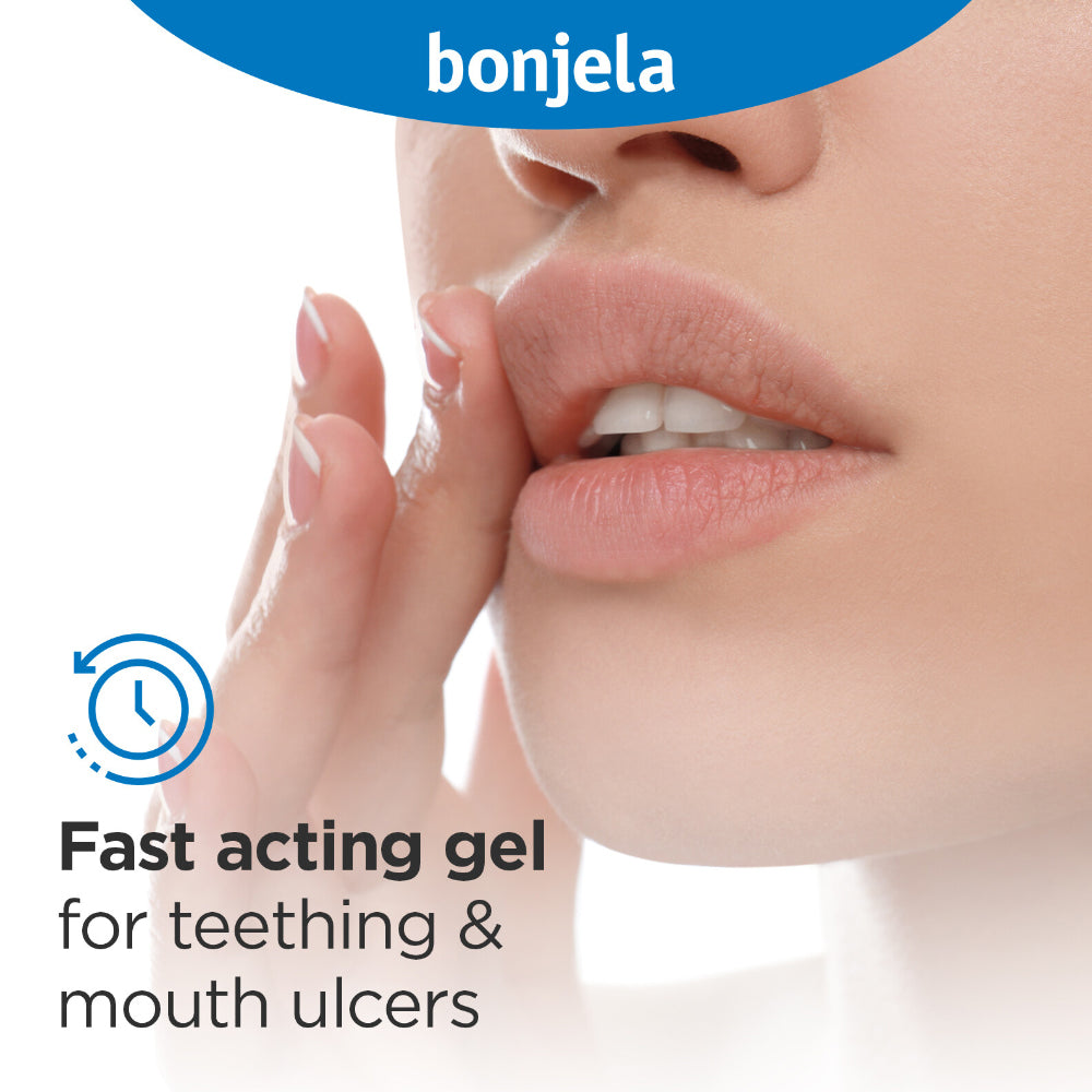 Bonjela Fast Acting Gel For Teething and Mouth Ulcers 15g