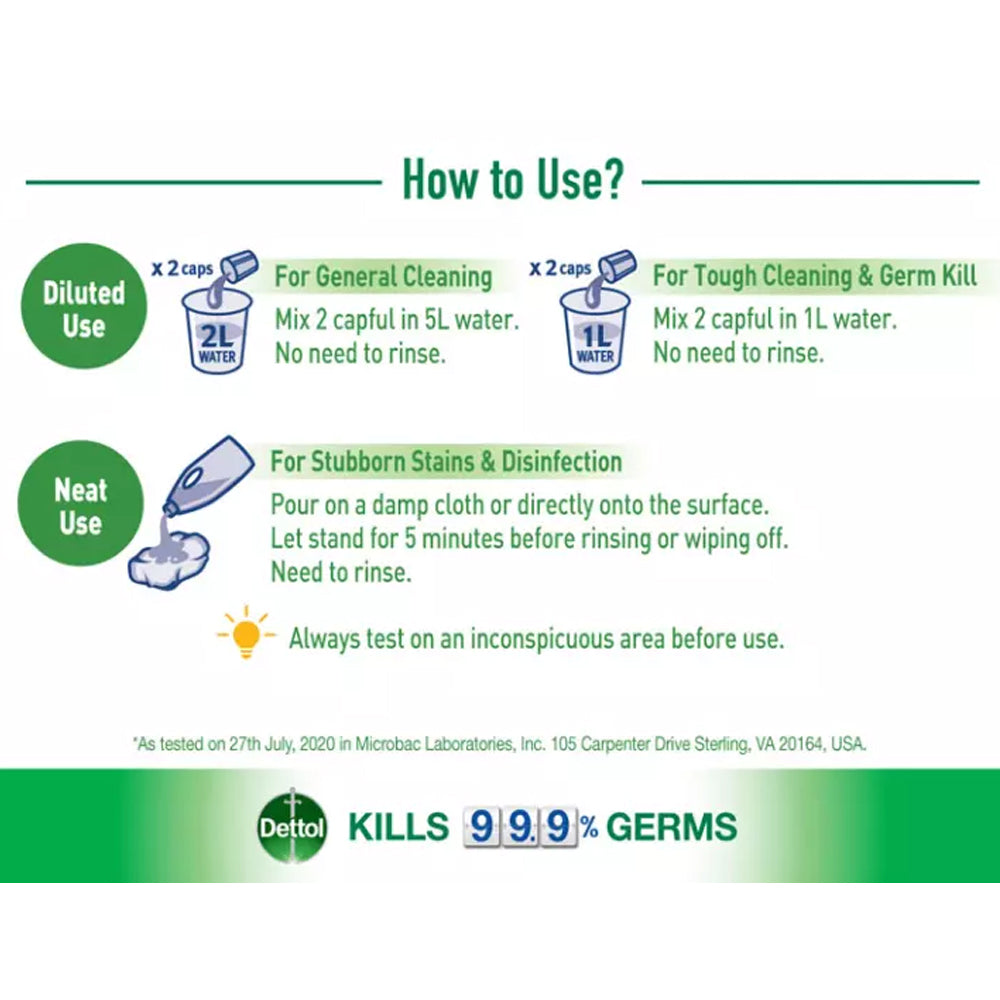 Dettol Multi Action Cleaner Citrus 2.5 Litre