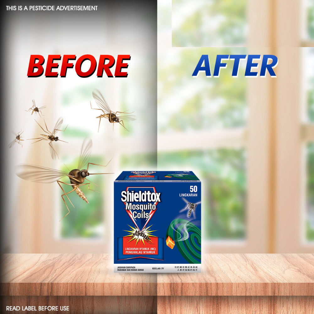 Shieldtox 8 hours Mosquito Coil 20s