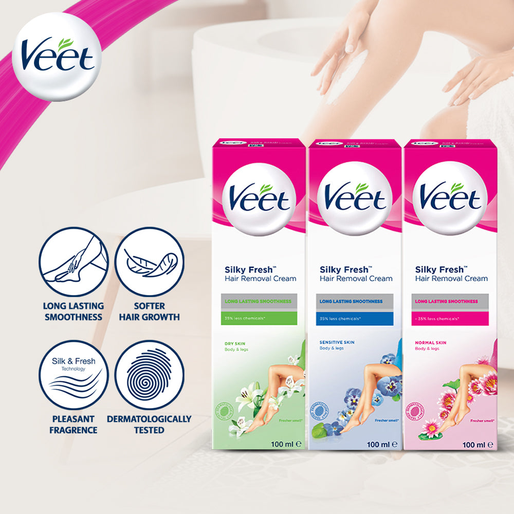 Veet Hair Removal Cream For Dry Skin 100ml