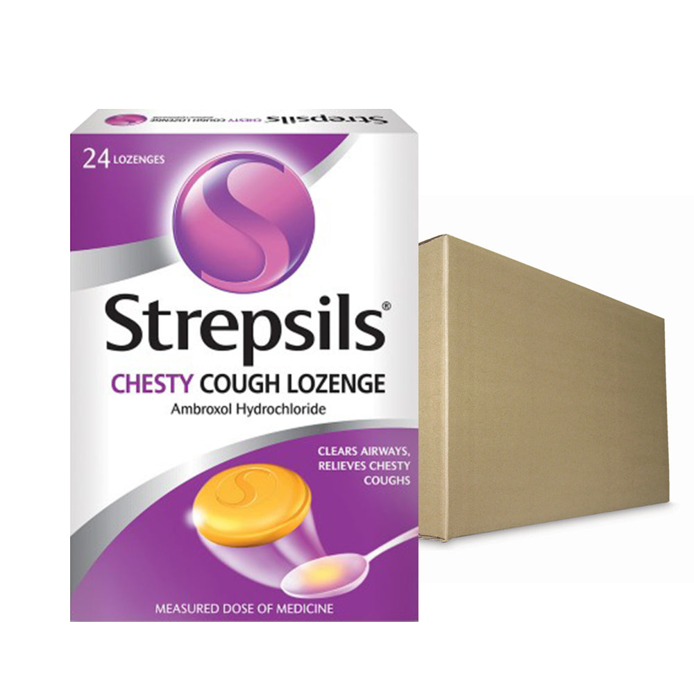 Strepsils Chesty Cough 24s Throat Relief Lozenges