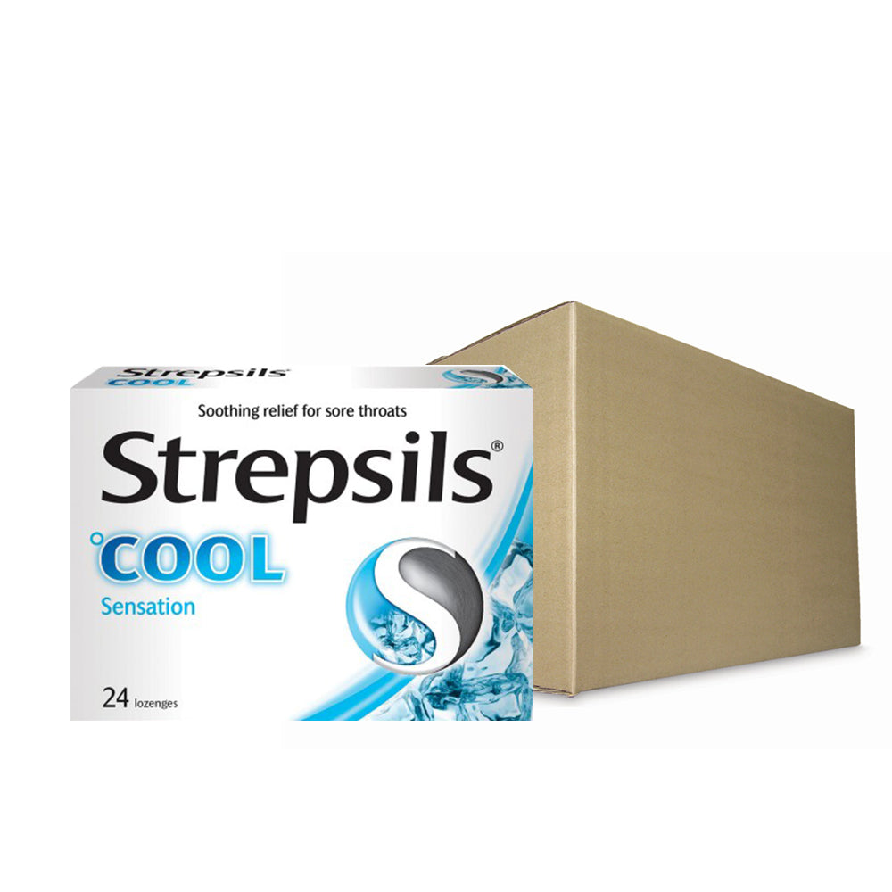 Strepsils Cool 24s Throat Relief Lozenges