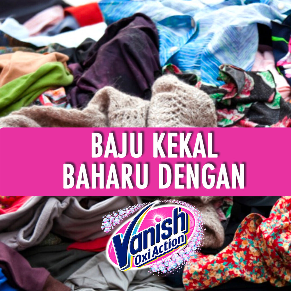 Vanish Fabric White Stain Remover Laundry Detergent Liquid 1L