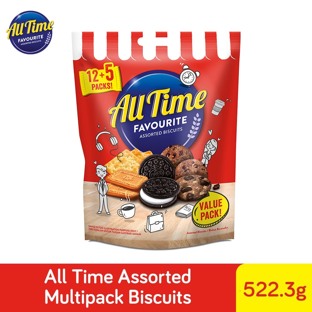 All Time Favourite Assorted Biscuits 522.3g