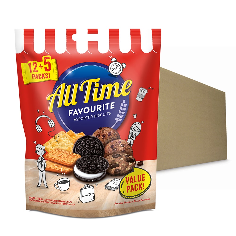 All Time Favourite Assorted Biscuits 522.3g
