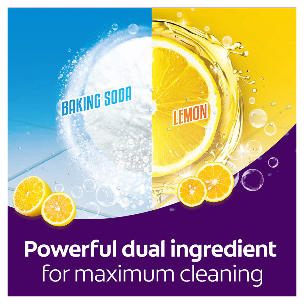 Ajax Boost Lemon & Baking Soda Antibacterial Multi Purpose Floor Cleaner 3L