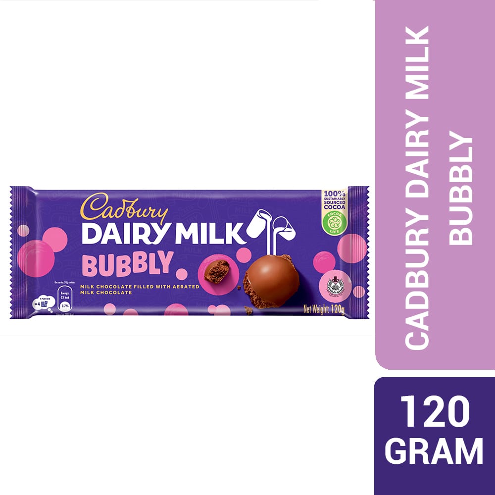 Cadbury Dairy Milk Chocolate Bubbly 120G – 4070833