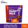 Cadbury Dairy Milk Merry Almond Bites 120g