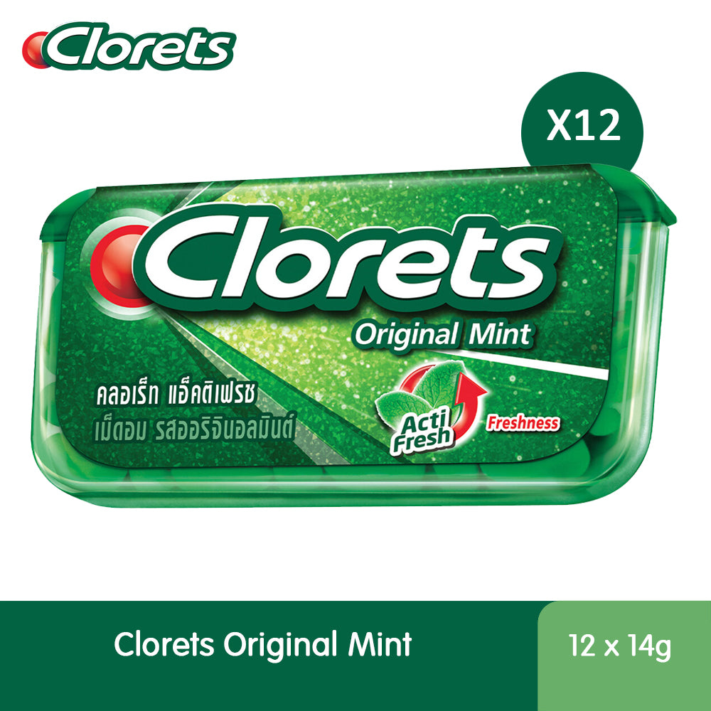 Clorets Acti Fresh Original Mint Candy 14G – 4267606