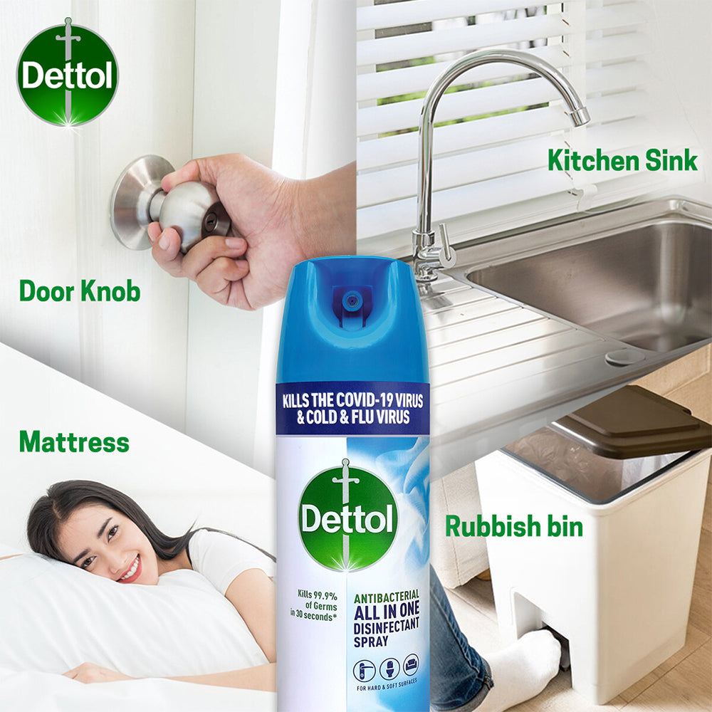 Dettol Antibacterial Disinfectant Spray 225ml Crisp Breeze