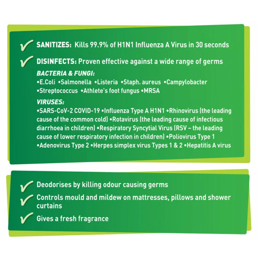 Dettol Antibacterial Disinfectant Spray 225ml Morning Dew