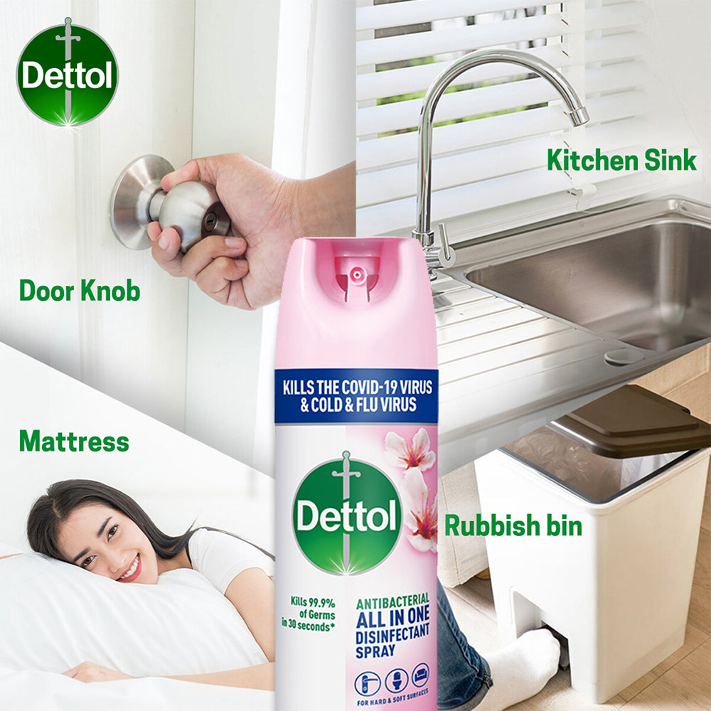 Dettol Antibacterial Disinfectant Spray 450ml Sakura Blossom