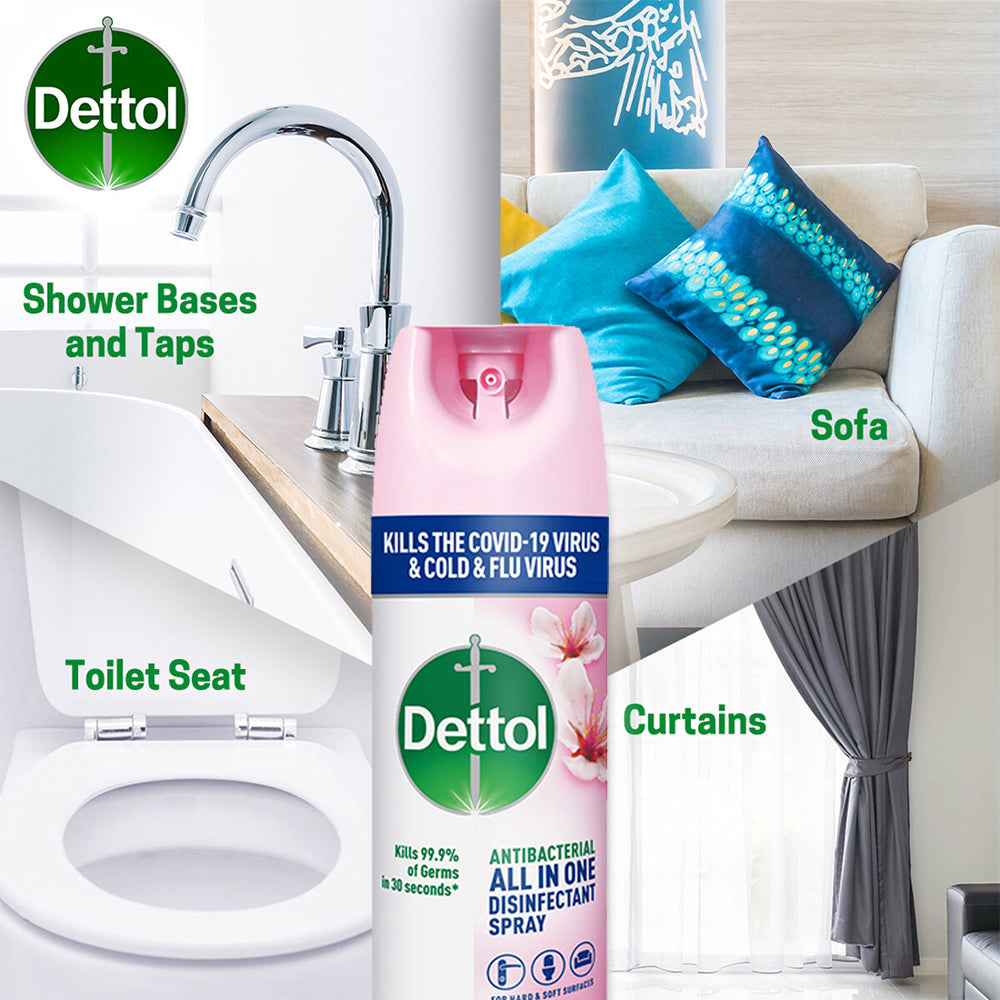 Dettol Antibacterial Disinfectant Spray 450ml Sakura Blossom