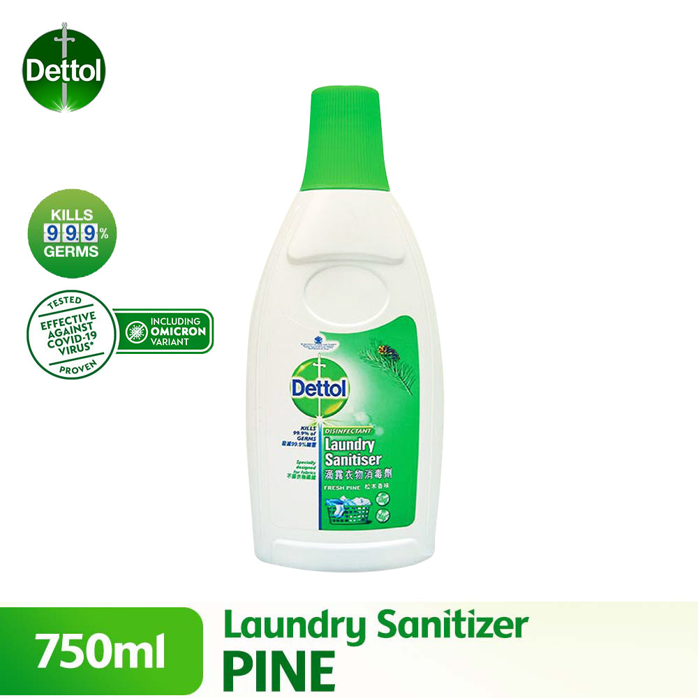 Dettol Anti-Bacterial Laundry Sanitiser Pine 750ml