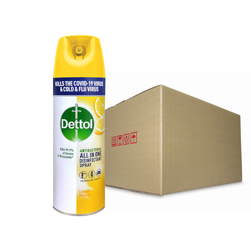 Dettol Antibacterial Disinfectant Spray 450ml Lemon Breeze