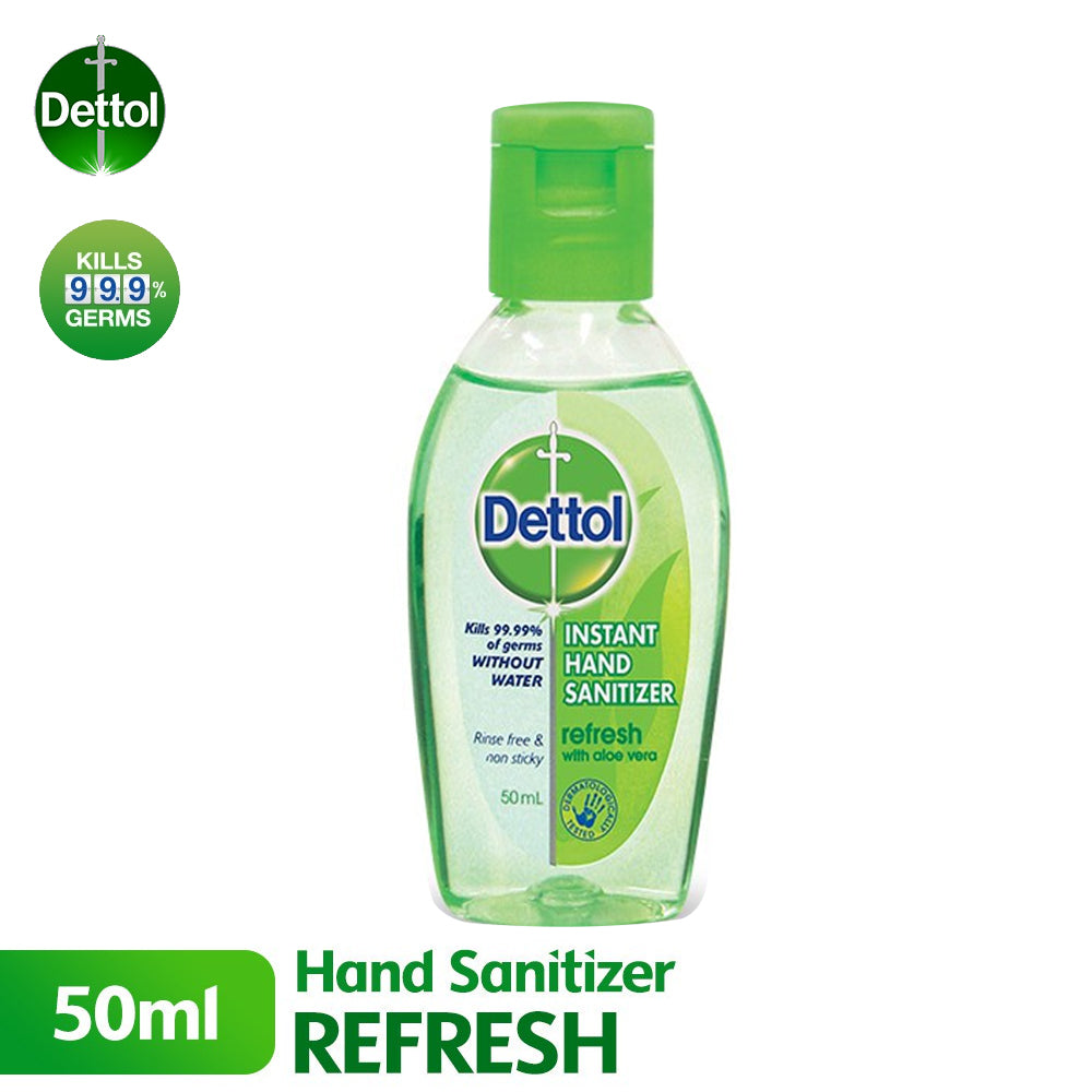DETTOL HAND SANITIZER REFRESH 50ML