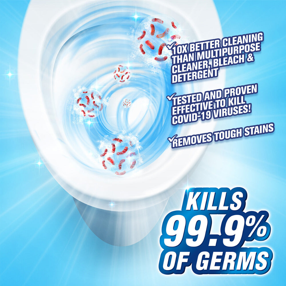 Harpic Disinfectant Bathroom Cleaner 450ml Removes tough stains Rose - 3142172